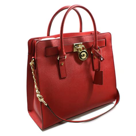 michael kors hamilton red